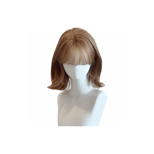 MUNINGFEI Ruby Same Style Полный набор париков Короткий завиток Выворот завитка Высокая температура Пряжа Боб Каскад