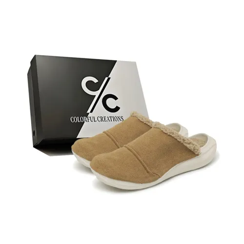 Colorful Creations Slip-resistant Odor-resistant Тихие Домашние тапочки Мужские