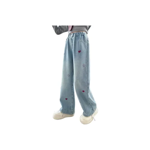 Marcolor Синий С флисовой подкладкой Брюки Школьный возраст Джинсы