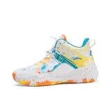 Белый и оранжевый, желтый