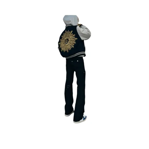 SAGP Черный Унисекс Бейсбольные Джерси