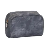 Серый деним, сумка в форме полумесяца