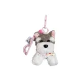 Розовый нагрудник для шнауцера