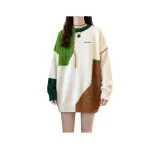 Зеленый с флисовой подкладкой