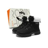 Черный с флисовой подкладкой