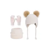 Бежевый [Двойной-Шар] Трехкомпонентный Комплект