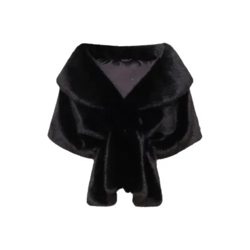 Unreal Fur Черный Женские Плащи