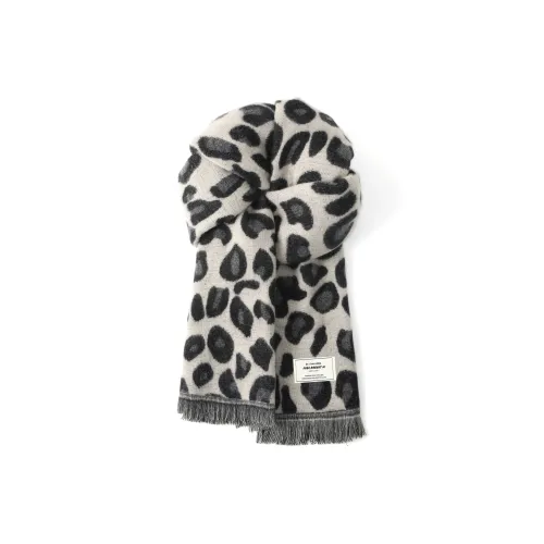 FREE RABBITⅡ Корейский Премиум Универсальный Двойной Слой Жаккард Термостойкий Холодостойкий Вязаные Шарфы Унисекс