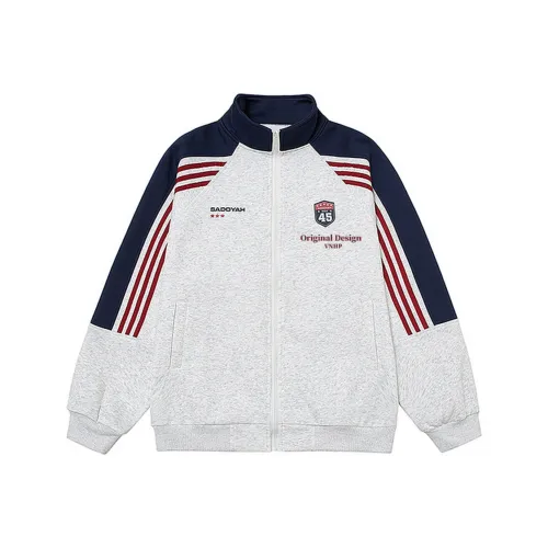 VNHP Белый Серый Унисекс Куртки