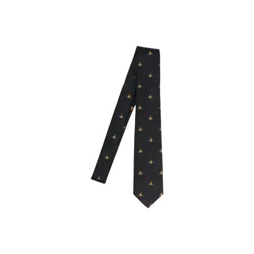 Vivienne Westwood Шелковые галстуки Мужской Черный