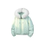 Мятно-зеленый, белый, бархат