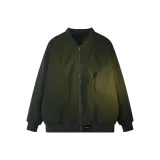 Армейский зеленый пиджак без подкладки