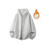 Light Gray (Кардиган Стиль W210) с флисовой подкладкой