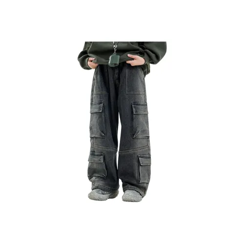 GOYN Зимние Карго Брюки Подростки Синий Серый