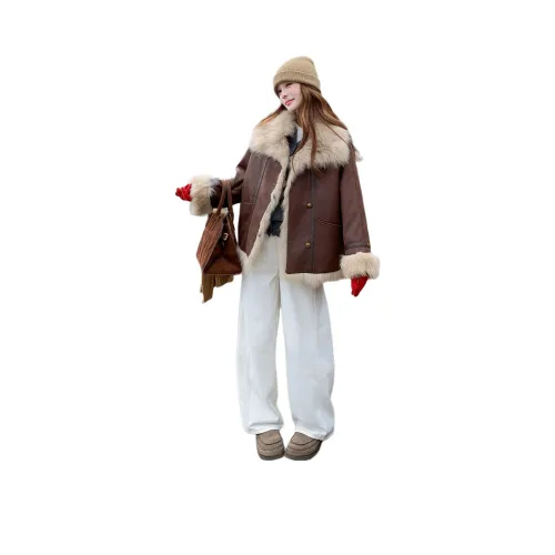 MEXICAN Кофе Женские Кожаные куртки