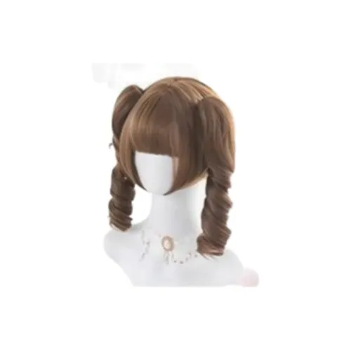 YOUXI Caramel Pudding Женская Перука Харадзюку Стиль Роман Кудрявый