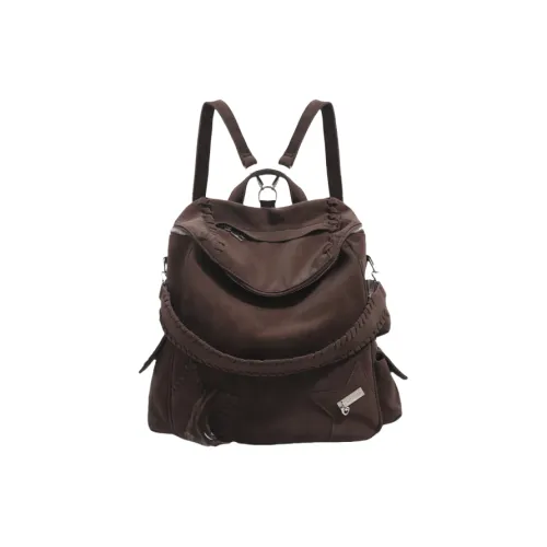 LINLIYOUMAO Рюкзак из синтетической кожи стандартный женский коричневый