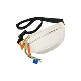 Белый + Зеленый шнурок