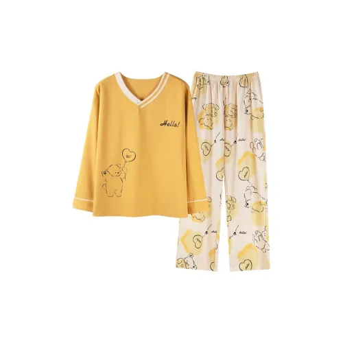 CHENWANGJIU Изображение Цвет Женские Пижамные Комплекты