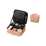 Розовый кейс для макияжа [без зеркала]