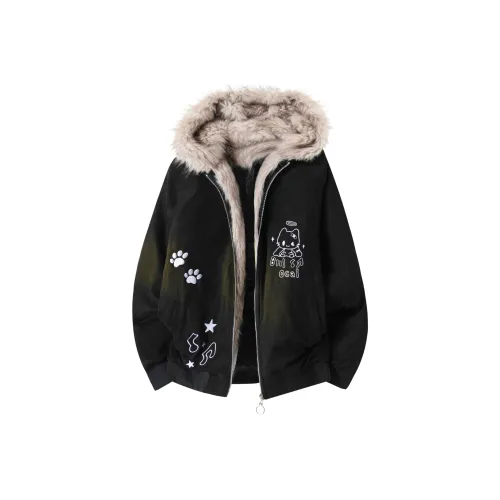 AOPAISHARK Хлопковый пуховик унисекс