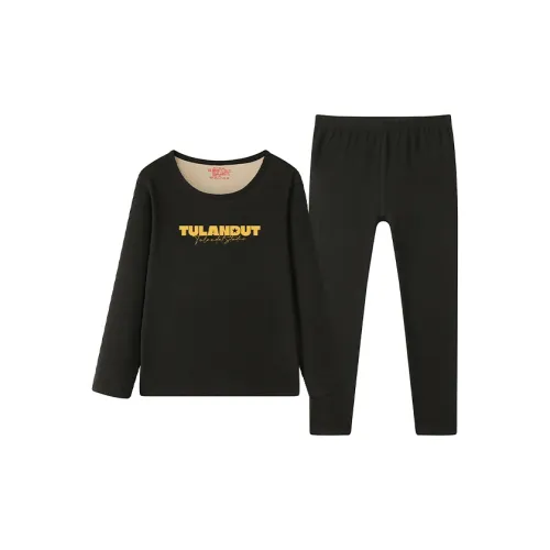TULANDUO Черный Женский Термокостюм