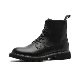 Черный с флисовой подкладкой