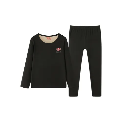 TULANDUO Черный Женский Термокостюм