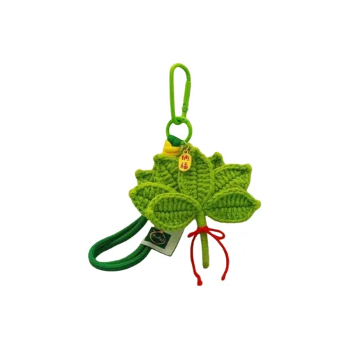 GUAIGUAIXIONG Готовый товар Помело Лист Удаление плохой удачи Удаление плесени Плюшевая подвеска 11 см длина корпуса