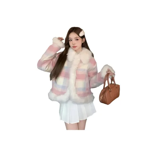 HeartyBite Бархат Feel Пальто Женское