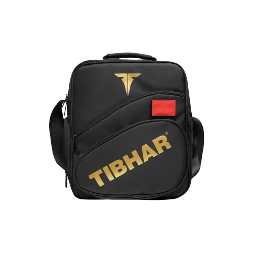 TIBHAR Полиэстер Кросс-боди Сумка Унисекс Черный Золото