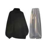 Чёрный + Светло-серый K