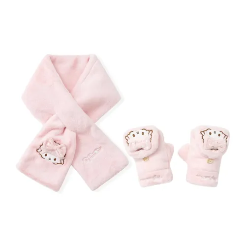 Sanrio Piano Полиэстер Трикотаж Перчатки Женские