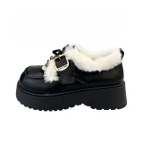 Черный с флисовой подкладкой