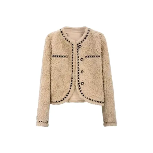 SEAR OFFICIAL Бархат Feel Пальто Женское