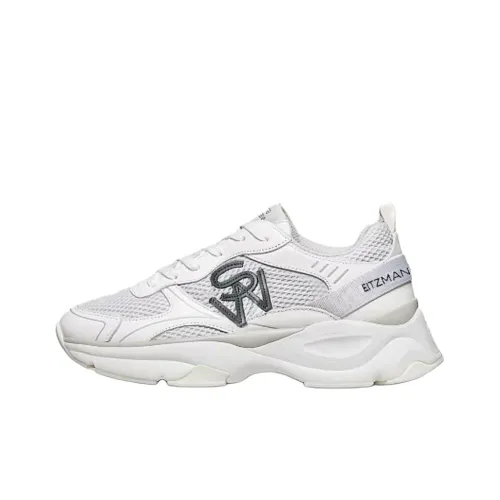 Stuart Weitzman SW Trainer Low Топ Повседневная обувь Женская Белая