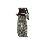 Синий Белый Полоски Удлинённый