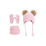 Розовый [Двойной-Шар] Трехкомпонентный комплект