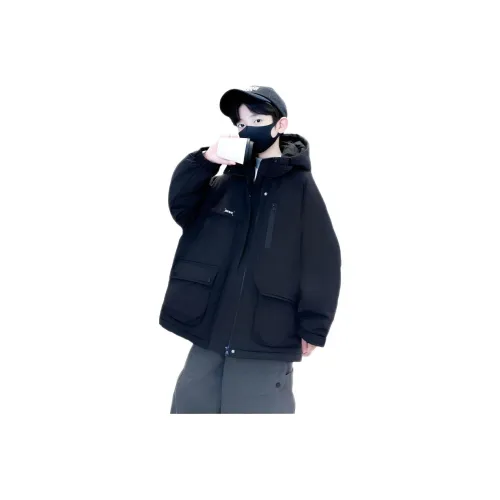 LONGZHIWU Хлопковый пуховик для подростков