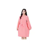 Пыльно-розовый (Лучший продавец Смайлик Банные халаты) с длинными рукавами