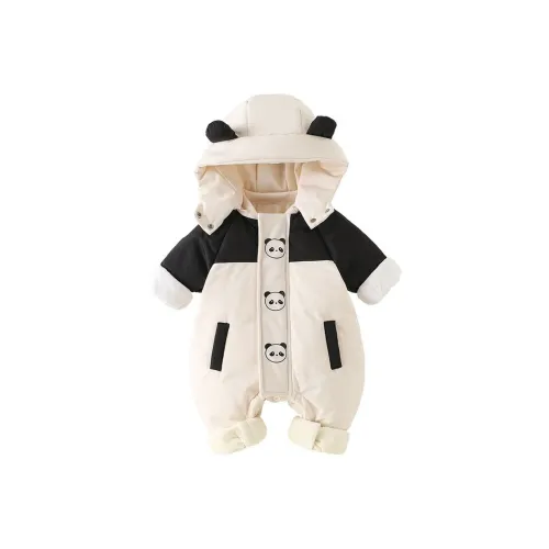 MUMUWU Пуховые куртки One Piece Бежевый для малышей и детей дошкольного возраста