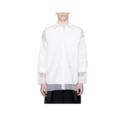 Jean Paul Gaultier Белые Мужские Рубашки