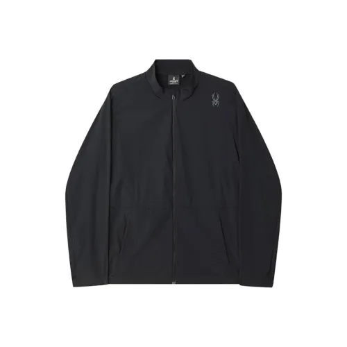 SPYDER Мужские черные куртки