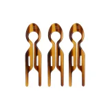 Черная рыбка, шпилька для волос, набор из трех предметов