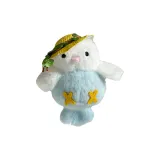 Соломенная шляпа Bird - синяя