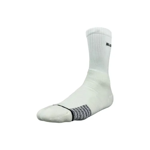 UZPO High Cotton QUICK White 1 Pack Unisex Баскетбольные носки