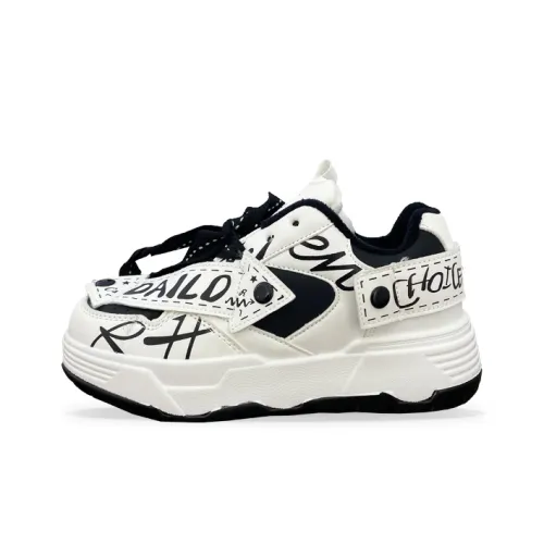 XLAIII Китайская мода тренд Гонконга стильный универсальный платформа с флисовой подкладкой массивные кроссовки