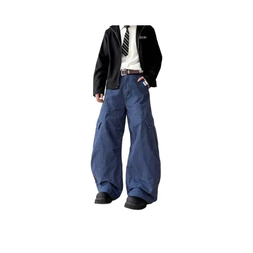 WUHA CREW Blue Unisex Jeans