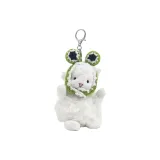 С капюшоном, цвет "Лягушка" (зеленый), материал "Овца" (шерсть)