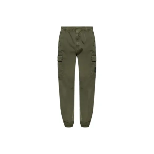 Stone Island Green Men's Cargo Pants Stone Island Зеленые Мужские Карго Брюки